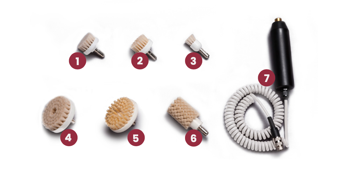 Rotoderm accessories