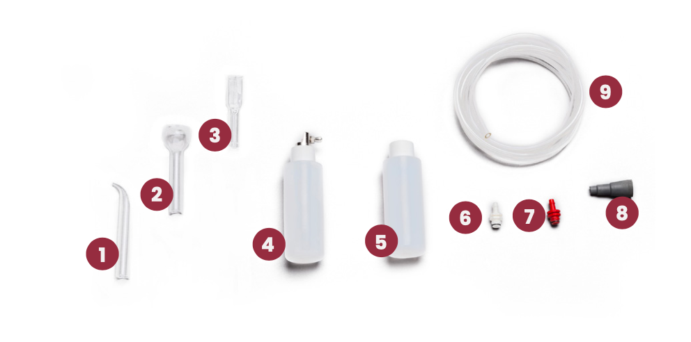 Vac-spray accessories