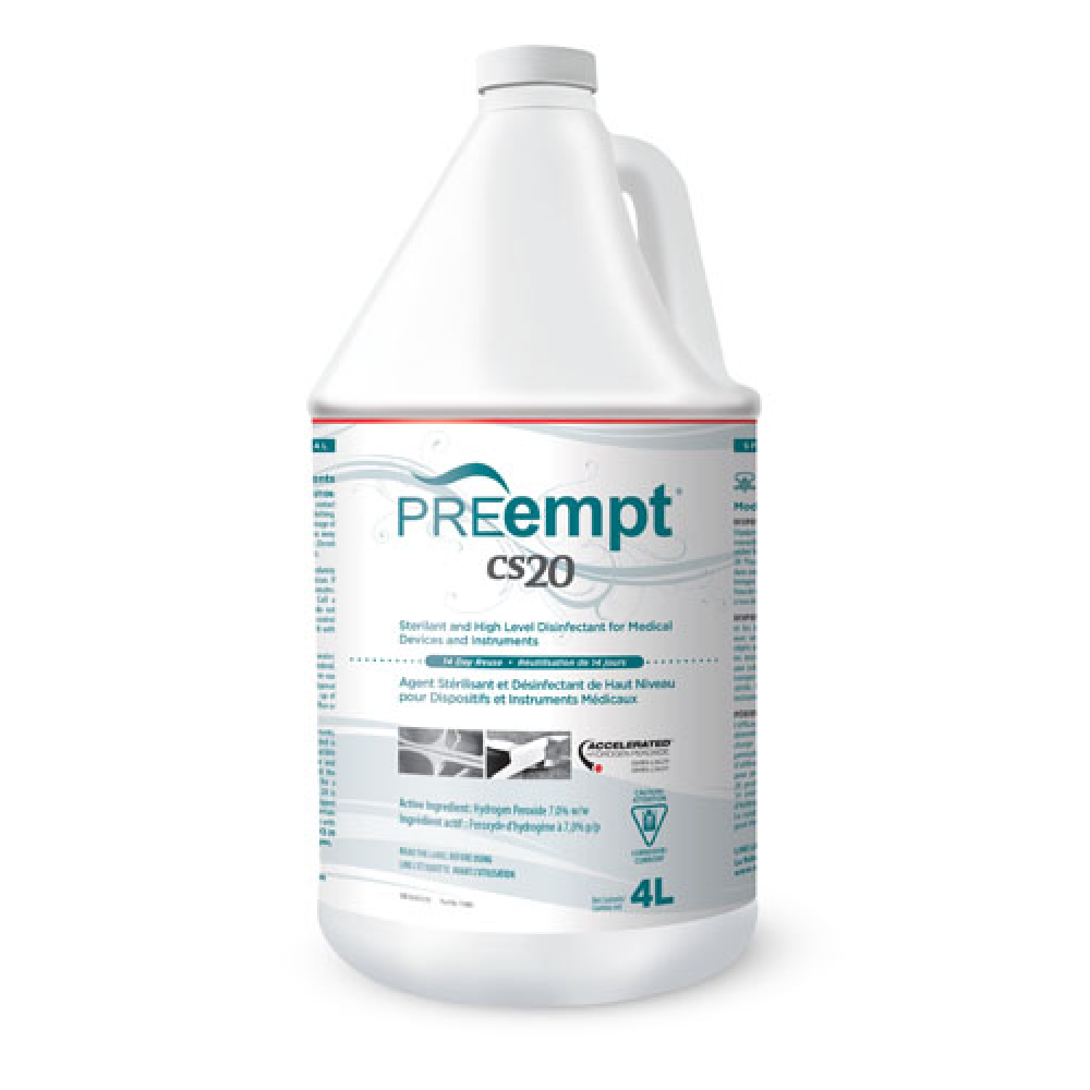 PREempt CS20 4L - Sterilant & Disinfectant