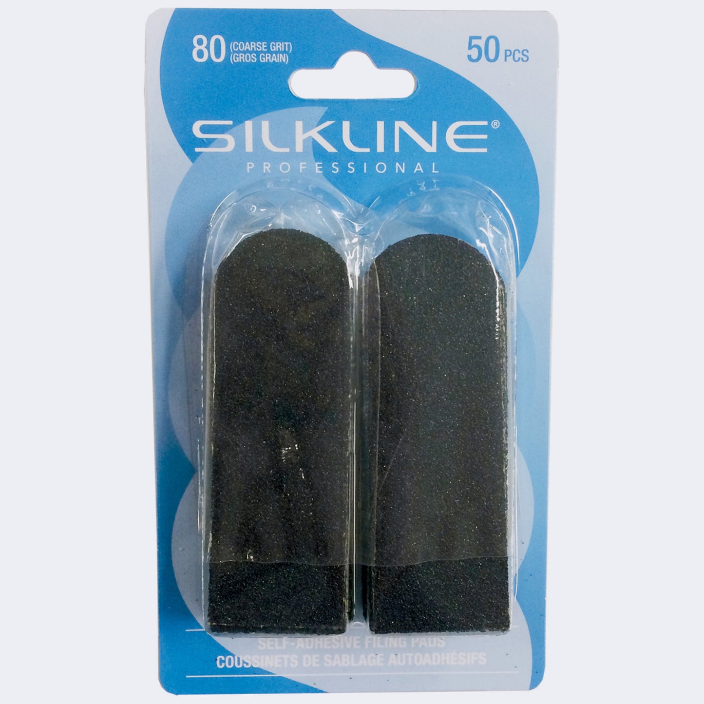 Silkline - Replacement pads, 80 grit. 50/pkg.