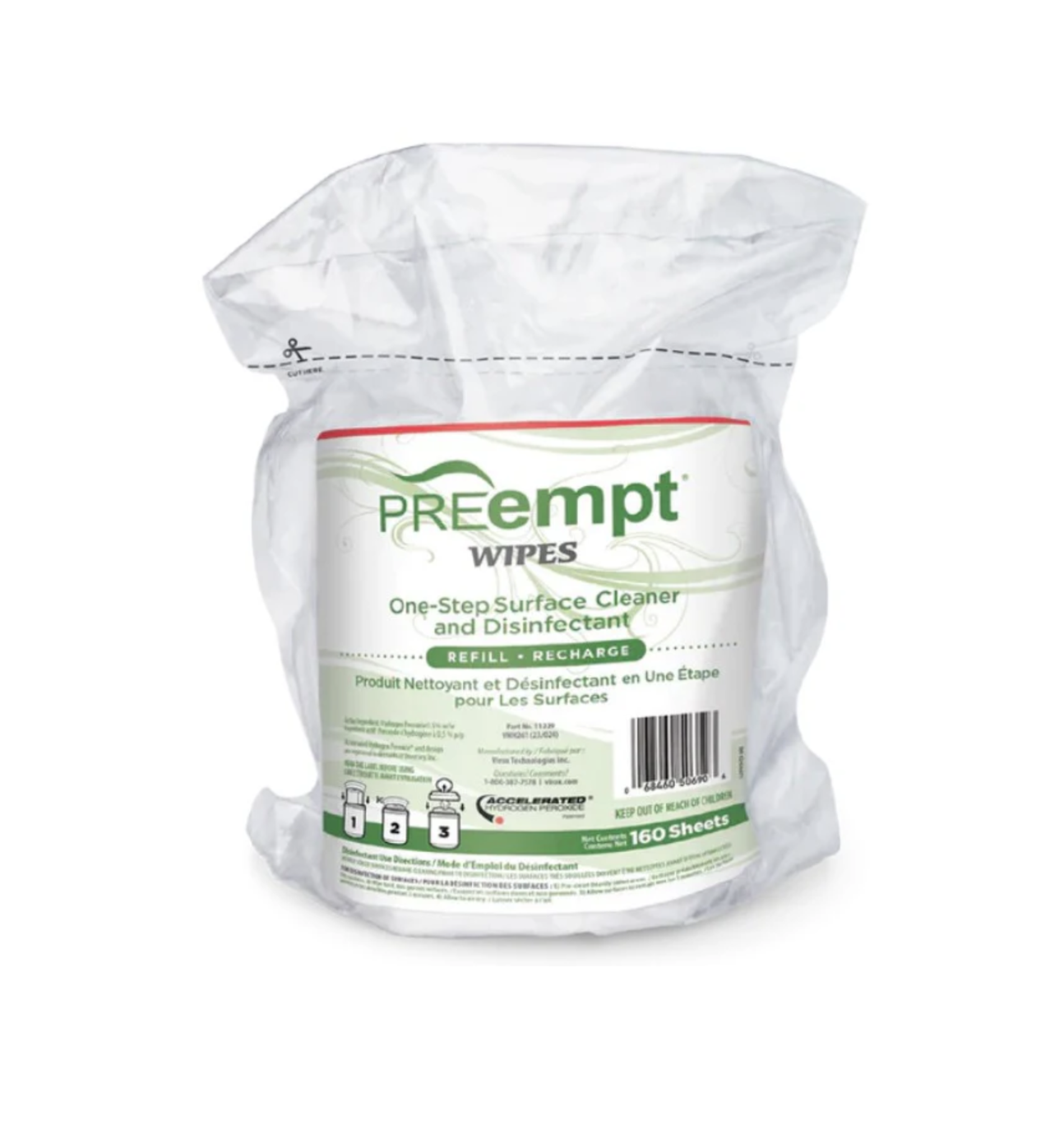 PREempt Canada Canister Refill Wipes