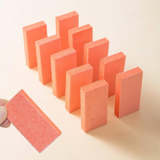 2 Way Slim Orange Disposable Buffing Blocks